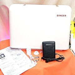 【◆軽くて使いやすい◆SINGER 家庭用ミシン】整備済み品 現品管理番号：s0310_005wの画像