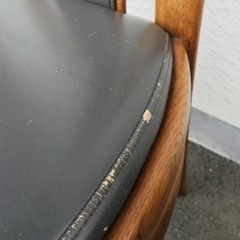 値下げ　QA2210 カリモク ダイニングチェア 木製 2脚セットの画像
