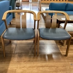 椅子2脚セット【町田市再生家具】243418