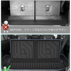 スズキ 新型ジムニーJB64W JB74W ラゲッジマットの画像