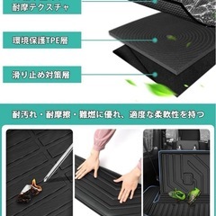 スズキ 新型ジムニーJB64W JB74W ラゲッジマットの画像