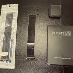 Apple Watch 7 45mm セルラー ミッドナイト おまけ多数の画像