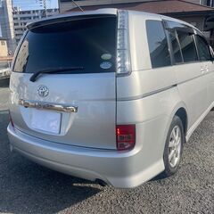 トヨタ　7人乗り　37.8万円　アイシス　プラタナ　H22　10.8万㎞　車検2年付　ナビ　ETC　の画像