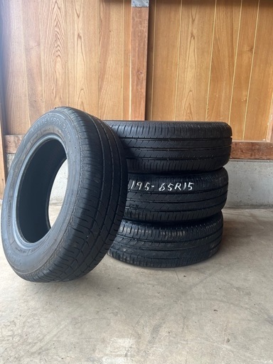 中古ノーマルタイヤ組み換え無料195/65R15 91H 年製2022