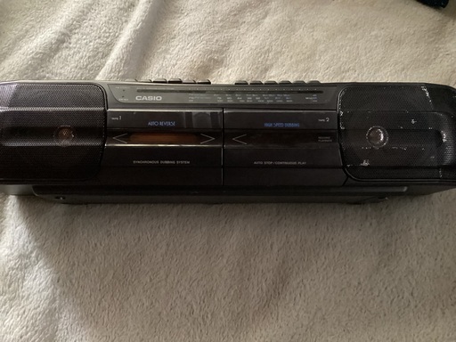 CASIO SURROUND ラジカセ　SD-500W