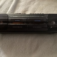 CASIO SURROUND ラジカセ　SD-500W 