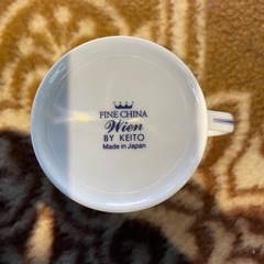 【引き取り限定】中古　Wien BY KEITO カップ　2個セット　ティーカップ　コーヒーカップ　マグカップ　の画像