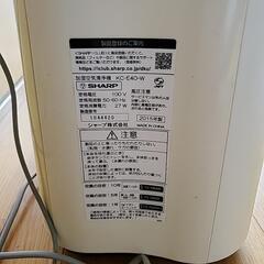 〔取引中〕SHARP　加湿空気清浄機　KC-E-40Wの画像