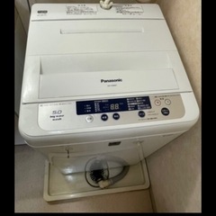 【決まりました】Panasonic 洗濯機　2014年製の画像