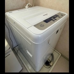 【決まりました】Panasonic 洗濯機　2014年製
