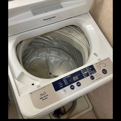 【決まりました】Panasonic 洗濯機　2014年製の画像