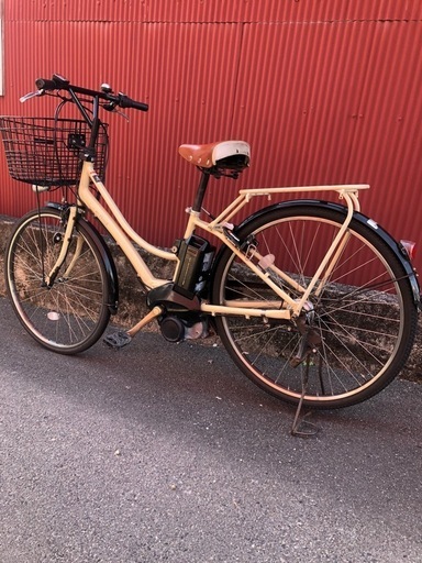 京都】京の楽チャリ電動アシスト自転車ヤマハアミ26インチAmi (京の楽