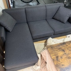 2024年12月購入 カウチソファ インクグレー ダークグレー