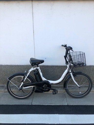 【京都】京の楽チャリ　電動アシスト自転車　ヤマハ　シティC 白色