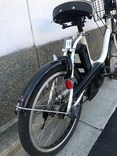 京都】京の楽チャリ 電動アシスト自転車 ヤマハ シティC 白色