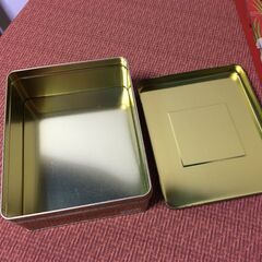 ギフト【雑貨/空き缶】パピヨット デュオレ 神戸風月堂 菓子あき缶 30年前 ビンテージ？の画像