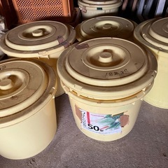 つけもの樽 50型ほか 容器 ポリタンク
