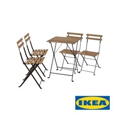IKEA イケア TÄRNÖ テルノー　ガーデンテーブル & チ...