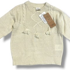 バースデイ ニット トップス 95cm 未使用タグ付きの画像