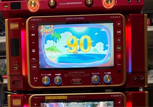 DAM ダム　通信カラオケ　ライブダム　スタジアム　XG7000II
