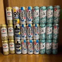 合計60本　酎ハイ　ハイボールの画像