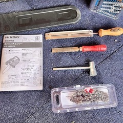 　使用少　HIKOKI チェーンソー　CS 33EDTP(33）の画像