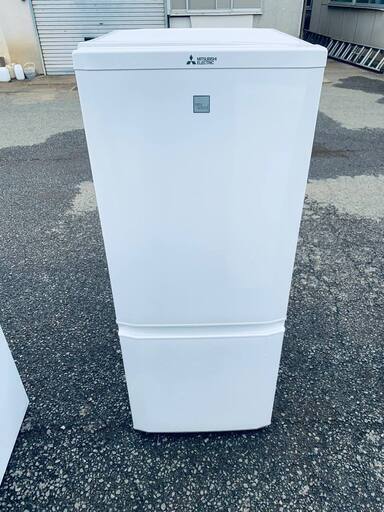 三菱 ノンフロン冷凍冷蔵庫 MR-P15EZ-KW