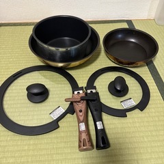 フライパン、鍋セットの画像
