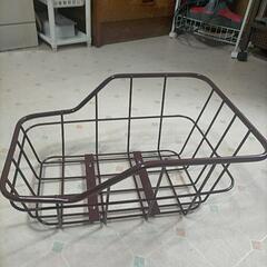 後自転車後カゴ&カバーの画像