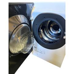 【セール中】SHARP　ES-W114-SLドラム式洗濯機　2022年　左開き洗濯機12kg 乾燥6kg　の画像