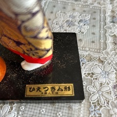 古いひえつき人形の画像