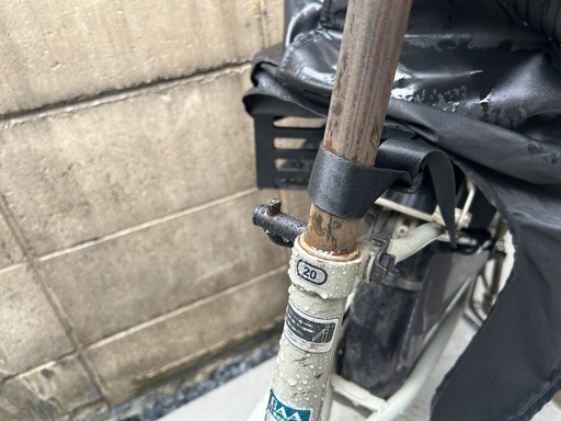 子ども乗せ自転車　3人乗りレインカバーセット　自転車
