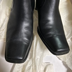本革　ロングブーツの画像