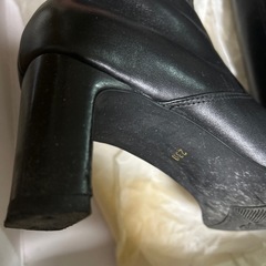 本革　ロングブーツの画像