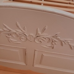 【神戸市中央区引取り限定】廃盤レア！カントリーコーナー ロマンス ダブルベッド ※着払い発送は要相談の画像