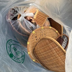 竹籠の画像