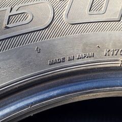 ４本 Bridgestone tyre 265/55 R19 109v ブリヂストンタイヤ 265/55 R19 109vの画像