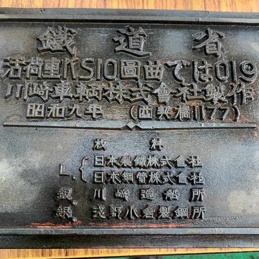 鉄道ファン 国鉄 プレート 2点 オブジェ アンティーク 希少品 コレクション