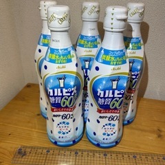 カルピス低糖質60% 5本 470ml 