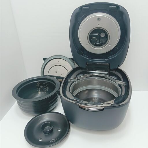 品質保証☆配達有り！10000円(税別）タイガー 5合炊き 土鍋 圧力IHジャー 炊飯器 2020年製 JPL-A100 ブラック