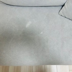 unico LANA ソファ　3人掛　グレーの画像