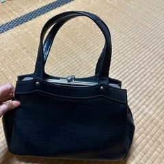 昭和中期  黒ハンドバッグの画像