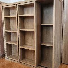 【3/12受渡し予定】訳あり可動式 スライド本棚(3/23まで)の画像