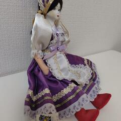 タグ付き　人形　ハンガリー　ブタペストの画像