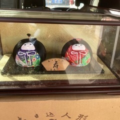 日本人形、だるまなど