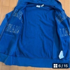 FRANKLIN&MARSHALLのスウェットジャンバーの画像