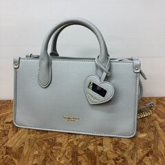【A561】ハートミラー付スクエア2WAYバッグ Samanth...