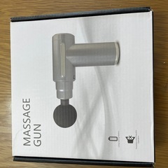 新品　マッサージガン　ブラックの画像