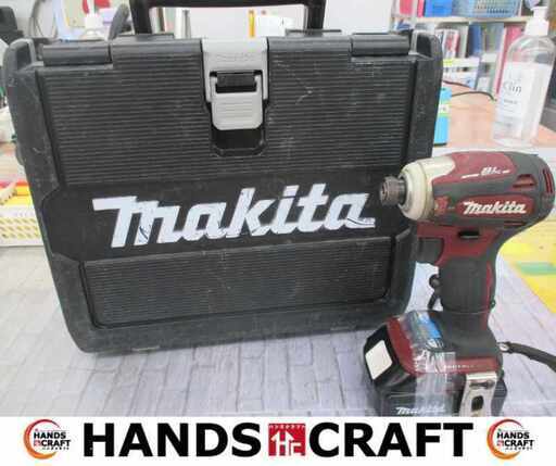 makita マキタ TD172GXAR インパクトドライバ フルセット 中古品 18V 6.0Ah バッテリー×2 充電器 【ハンズクラフト宜野湾店】