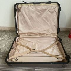 マルエ厶 スーツケース ネイビー チャコールグレー 90〜100Lの画像